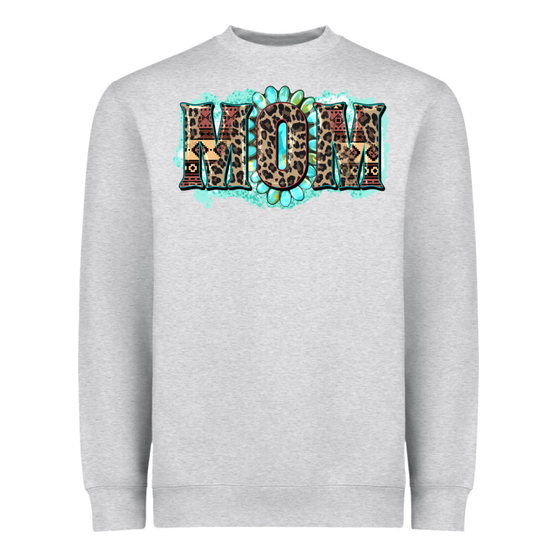 Aztec Mom Heavyweight Sweatshirt by Zillion Design Studio | Teevron