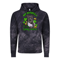 St. Patrick's Day My Pitbull Is My Lucky Charm Vintage Hoodie | Teevron