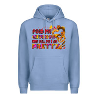 Colony Blue feed me churros and tell me i am pretty Premium Hoodie - AdoDesignShop