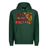 Sports Green feed me churros and tell me i am pretty Premium Hoodie - AdoDesignShop