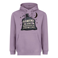Lavender opinions on how i'm supposed to live my life Heavyweight Hoodie - MaliasSmallBusiness