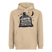 Mushroom opinions on how i'm supposed to live my life Heavyweight Hoodie - MaliasSmallBusiness