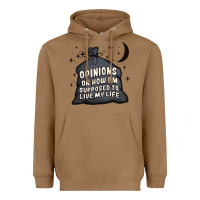 Toasted Coconut opinions on how i'm supposed to live my life Heavyweight Hoodie - MaliasSmallBusiness