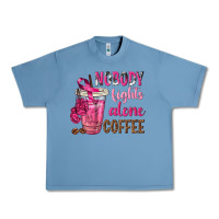Pebble Blue Nobody Fights Alone Coffee Urban Heavy Tee - texasbilliewilder