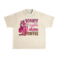 Sandshell Nobody Fights Alone Coffee Urban Heavy Tee - texasbilliewilder
