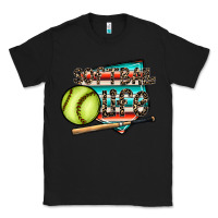 Black softball life Classic Tee - CowhideDigitalArt