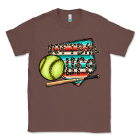 Chestnut softball life Classic Tee - CowhideDigitalArt