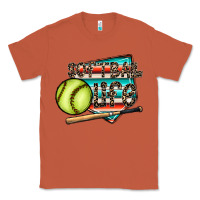 Copper softball life Classic Tee - CowhideDigitalArt
