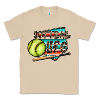 Mushroom softball life Classic Tee - CowhideDigitalArt
