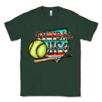 Sports Green softball life Classic Tee - CowhideDigitalArt