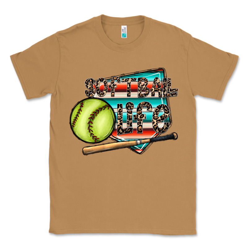 Softball Life Classic Tee by CowhideDigitalArt | Teevron