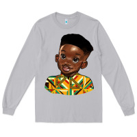 Moon Dust black boy Long Sleeve Tee - HRA Design Shop