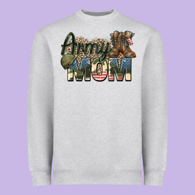 Heavyweight Sweatshirt army mom
