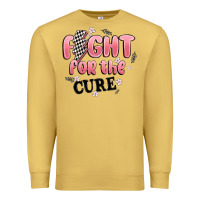 Antique Gold fight for the cure Premium Sweatshirt - MaliasSmallBusiness