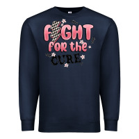 Navy fight for the cure Premium Sweatshirt - MaliasSmallBusiness