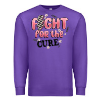 Purple fight for the cure Premium Sweatshirt - MaliasSmallBusiness