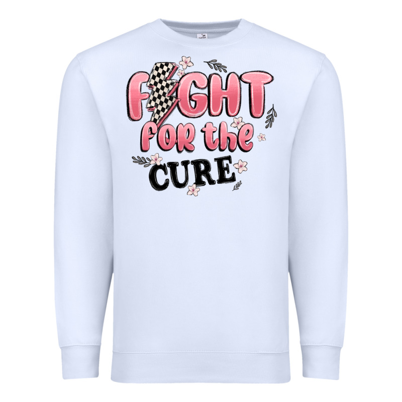 Fight For The Cure Premium Sweatshirt by MaliasSmallBusiness | Teevron