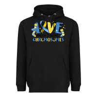 Black love dose count chromosomes Heavyweight Hoodie - MaliasSmallBusiness