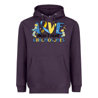 Plum love dose count chromosomes Heavyweight Hoodie - MaliasSmallBusiness