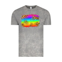 Cloud Rock pride flag Vintage Tee - Zillion Design Studio