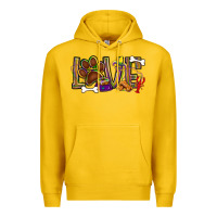 Lemon Mardi Gras love dog paw Premium Hoodie - BundleAndBundleShop