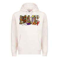 Pale Pink Mardi Gras love dog paw Premium Hoodie - BundleAndBundleShop
