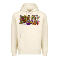 Tofu Mardi Gras love dog paw Premium Hoodie - BundleAndBundleShop