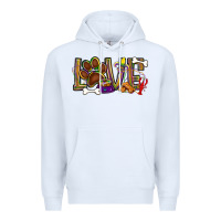 Mardi Gras Love Dog Paw Premium Hoodie | Teevron