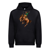 Black Bucking Bronco Rodeo Urban Hoodie - Bettercallsaul