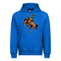 Cobalt Bucking Bronco Rodeo Urban Hoodie - Bettercallsaul