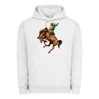 Pigment Lunar Rock Bucking Bronco Rodeo Urban Hoodie - Bettercallsaul