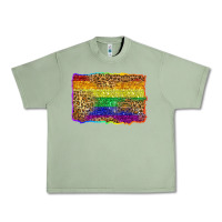 Oil Green pride background Urban Heavy Tee - Zillion Design Studio