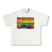 Pride Background Urban Heavy Tee | Teevron