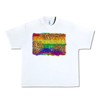 White pride background Urban Heavy Tee - Zillion Design Studio