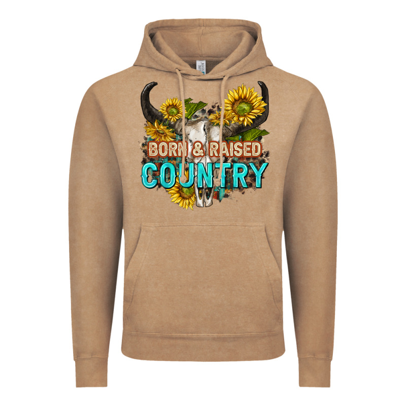 Born And Raised Country Tbw Vintage Hoodie by texasbilliewilder | Teevron