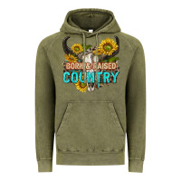 Vintage Olive born and raised country tbw Vintage Hoodie - texasbilliewilder