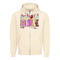 Sandshell school nurse Zipper Hoodie - BundleAndBundleShop