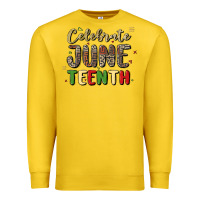 Lemon celebrate juneteenth Premium Sweatshirt - MaliasSmallBusiness
