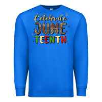 True Royal celebrate juneteenth Premium Sweatshirt - MaliasSmallBusiness