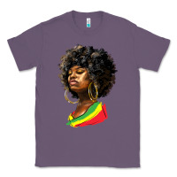 Lavender juneteenth black women Classic Tee - HRA Design Shop