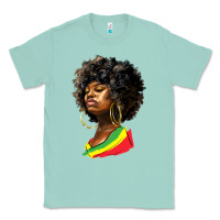 Seafoam juneteenth black women Classic Tee - HRA Design Shop