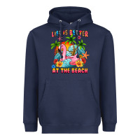 Life Is Better At The Beach Heavyweight Hoodie | Teevron