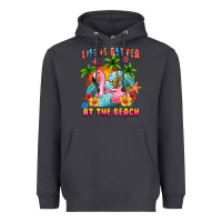 Smoke life is better at the beach Heavyweight Hoodie - MaliasSmallBusiness