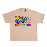 Burro peace love rock Urban Heavy Tee - Zillion Design Studio