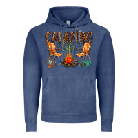 Vintage Denim camping life Vintage Hoodie - texasbilliewilder