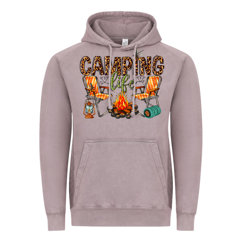 Camping Life Vintage Hoodie by texasbilliewilder | Teevron
