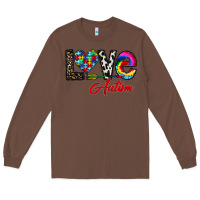 Chestnut love autism Long Sleeve Tee - CowhideDigitalArt