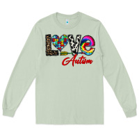Matcha love autism Long Sleeve Tee - CowhideDigitalArt
