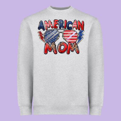 Heavyweight Sweatshirt American mom
