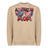 Mushroom American mom Heavyweight Sweatshirt - Zillion Design Studio